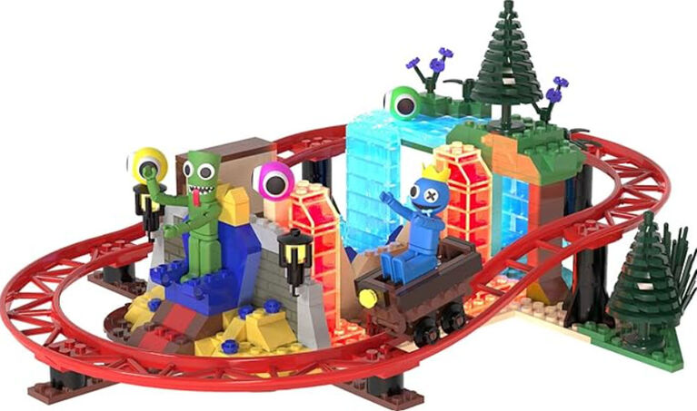 Rainbow Friends Deluxe Buildable Set - English Edition