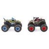 Monster Jam, Official Megalodon vs. Pirate's Curse Color-Changing Die-Cast Monster Trucks, 1:64 Scale