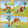 Ensemble 3en1 LEGO Creator Les animaux sauvages du safari 31150