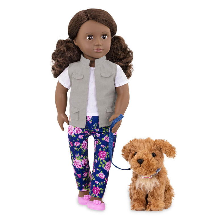 Our Generation, Malia, 18-inch Doll and Pet Set - R Exclusive