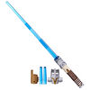 Star Wars Lightsaber Forge, Maître Jedi Obi-Wan Kenobi, Sabre laser électronique à lame bleue extensible - Notre exclusivité