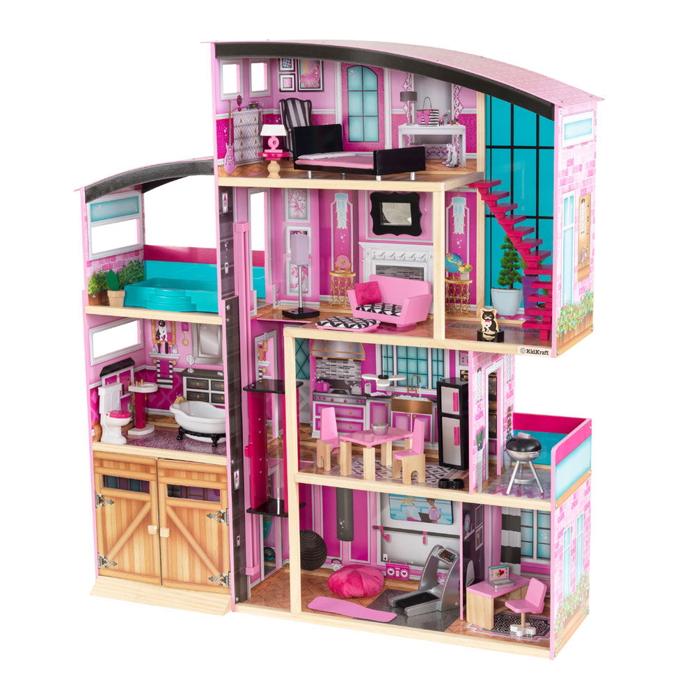 KidKraft Wooden Dollhouse Shimmer 