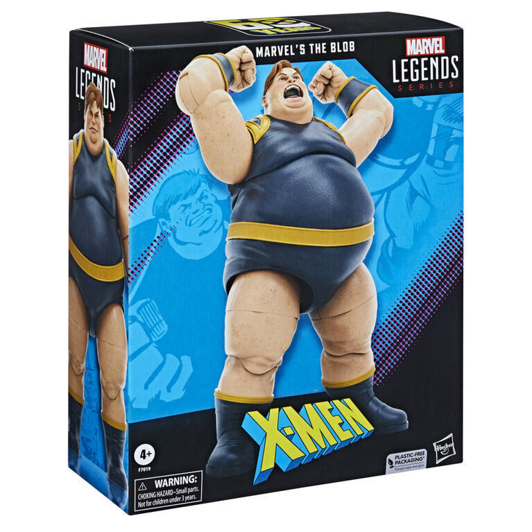 Hasbro Marvel Legends Series: Marvel's The Blob X-Men 60th Anniversary Marvel Legends Action Figure, 6 Inch