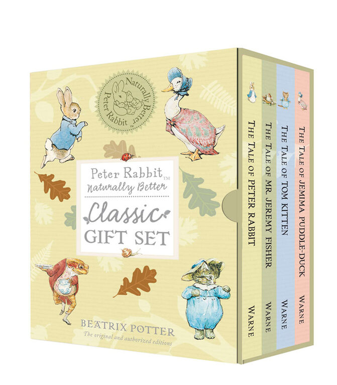 Peter Rabbit Naturally Better Classic Gift Set - English Edition