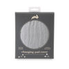 Red Rover - Cotton Muslin Changing Pad Cover -  Grey Micro Stripe - R Exclusive