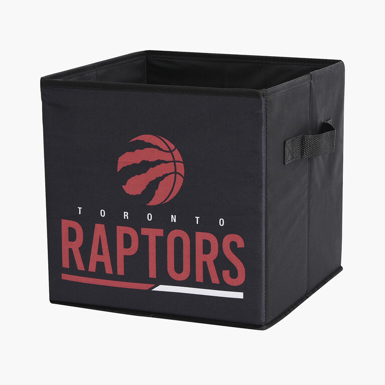 NBA Toronto Raptors Foldable Storage Basket Bin Containers (Pack of 3)