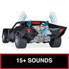 DC Comics, Batman Batmobile avec figurine Batman de 10 cm, effets sonores et lumineux, Pièce à collectionner du film Batman