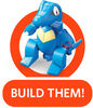 Mega Construx Pokemon Totodile Vs Snubbull
