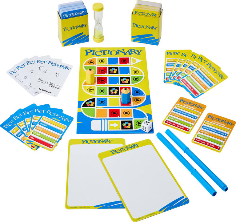 Pictionary Board Game - English Edition - styles may vary