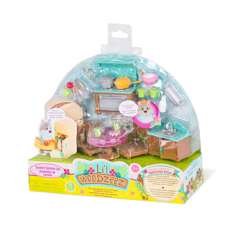 Li'l Woodzeez, Country Kitchen Playset