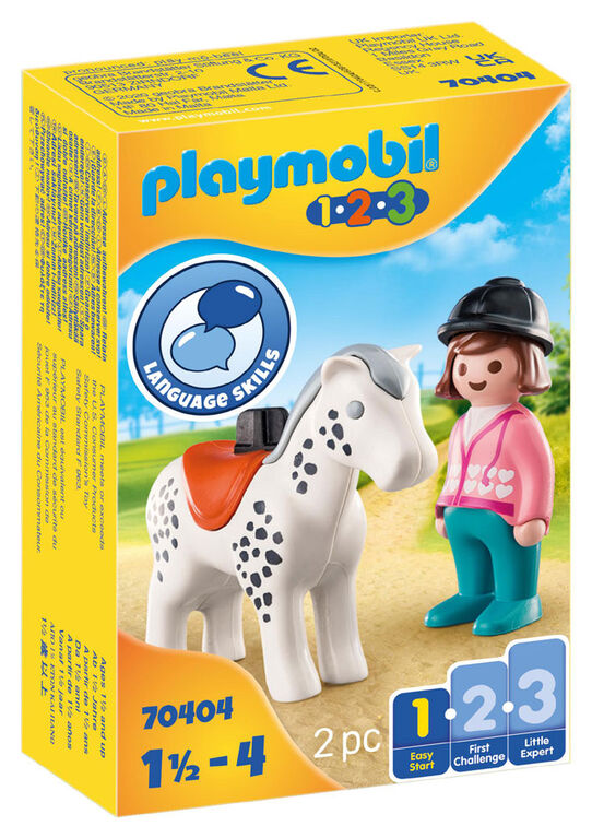 Playmobil - Rider with Horse