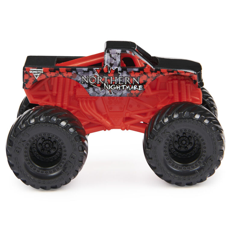 Monster Jam, Official Northern Nightmare Monster Truck, 1:70 Scale