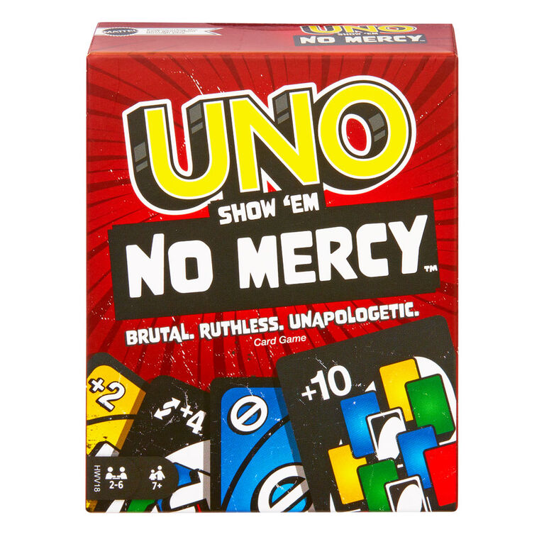 UNO Show 'em No Mercy Card Game