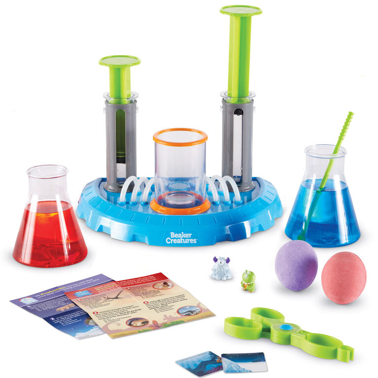 Learning Resources - Ensemble Beaker Creatures Liquid Reactor Super Lab - Édition anglaise