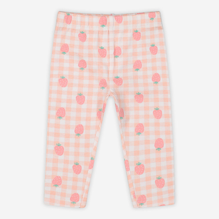 Rococo Legging Strawberry 0-3 Months