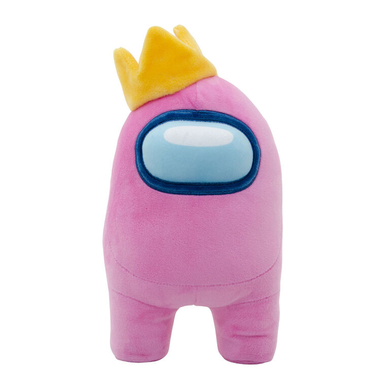 Peluches 12 po avec chapeau Among Us YuMe - Rose