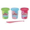 Play-Doh Scents, 3 pots de pâte à modeler atoxique, parfum de bonbon, pots de 112 g,