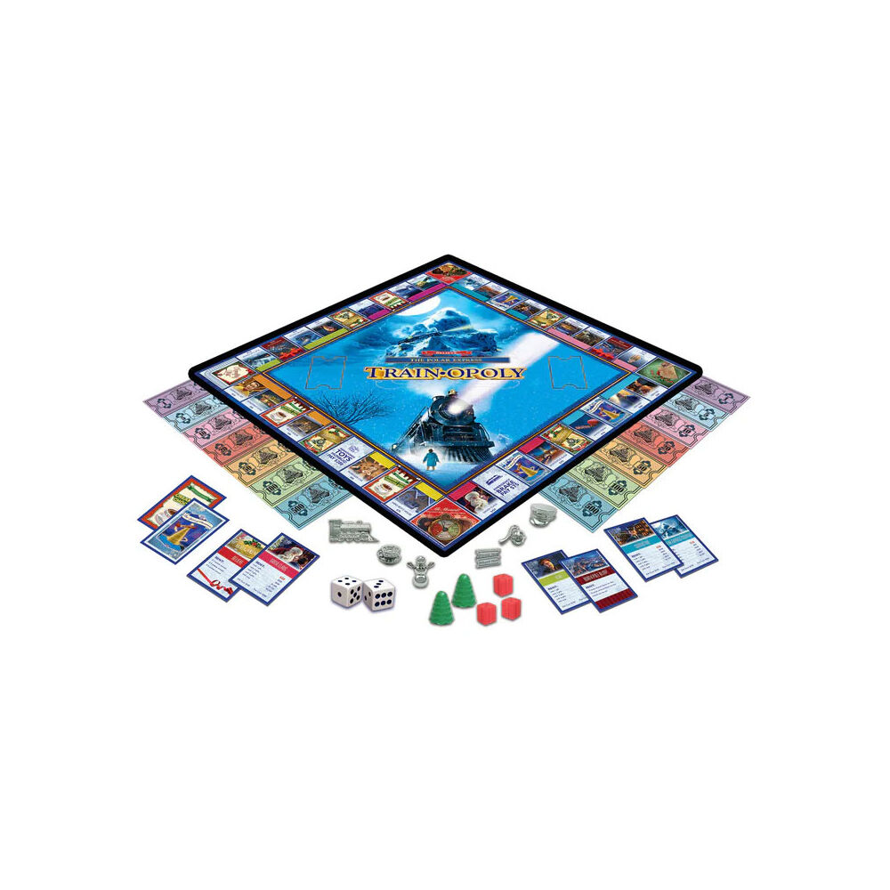 Masterpieces Puzzle Company The Polar Express Opoly Board Game - English Edition