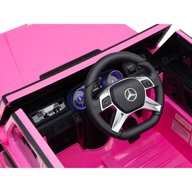 KidsVip12V Mercedes Benz G650s Maybach w/RC- Pink