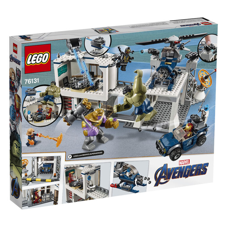 LEGO Super Heroes Marvel L'attaque du QG des Avengers 76131