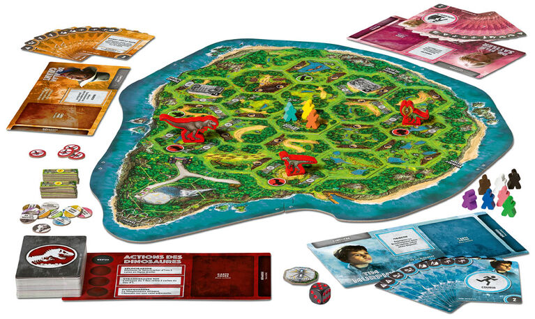 Ravensburger Jurassic Park Danger! Board Game - French Edition