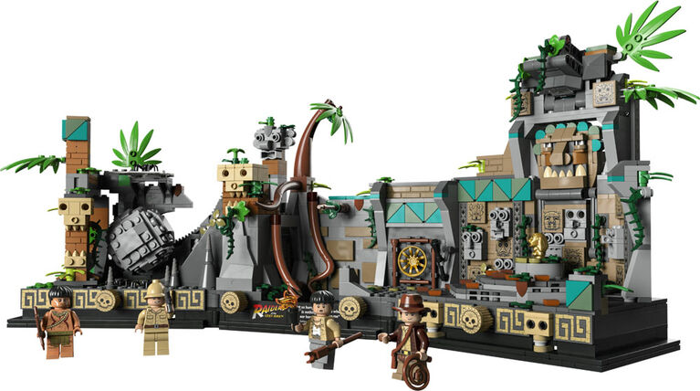 LEGO Indiana Jones Le temple de l'idole dorée 77015 Ensemble de construction (1 545 pièces)