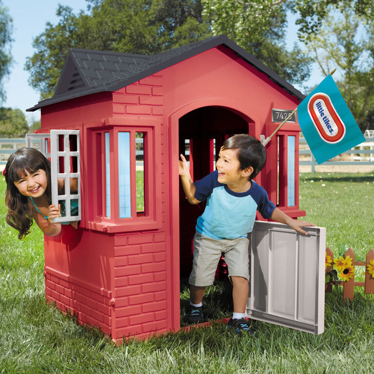 Little Tikes Cape Cottage Playhouse - rouge