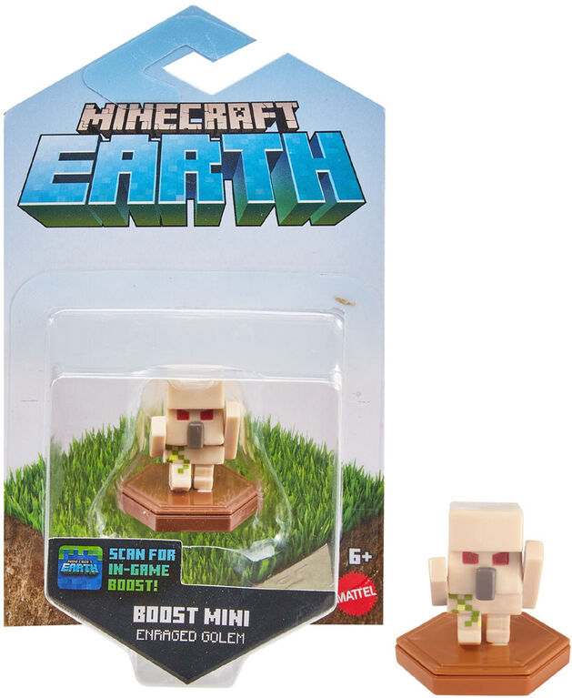 Minecraft - Earth - Figurine Boost - Golem Enragé