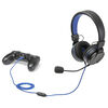 Snakebyte PS4 <br>Casque de jeu sur l'oreilleNoir / Bleu