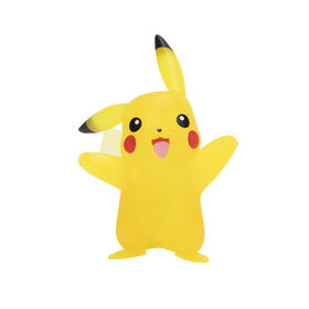 Figurine de combat Pokémon Select - Pikachu translucide