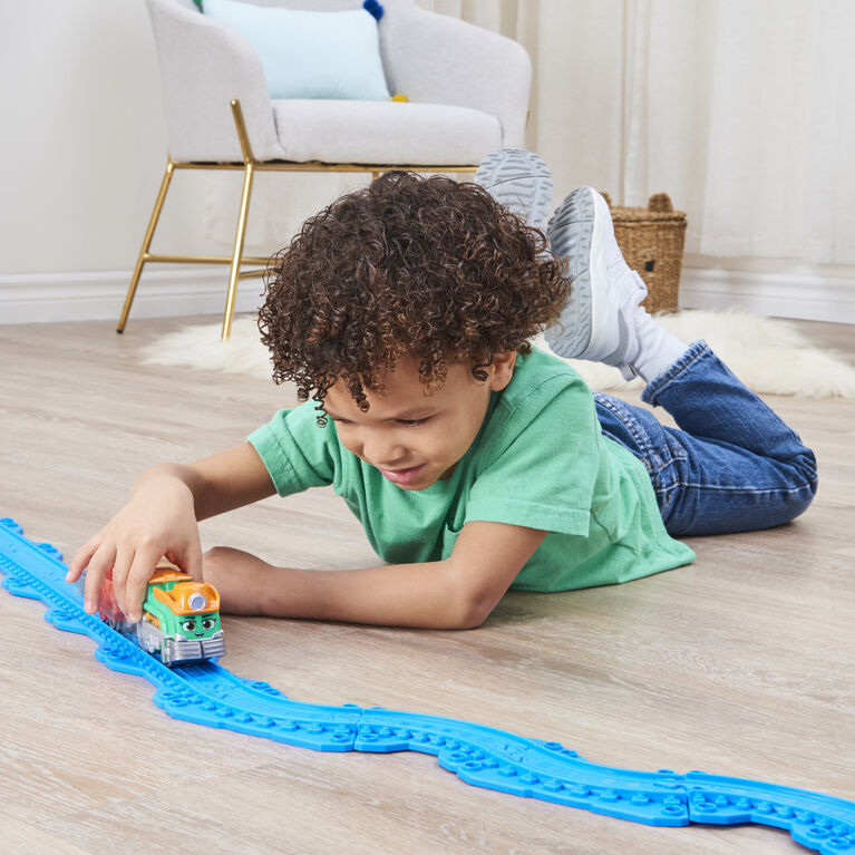Mighty Express, Farmer Faye Push and Go Toy Train with Cargo Car