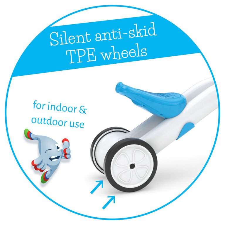 Chillafish Bunzi 2in1 Gradual Balance Bike & Tricycle, Blue Toys R