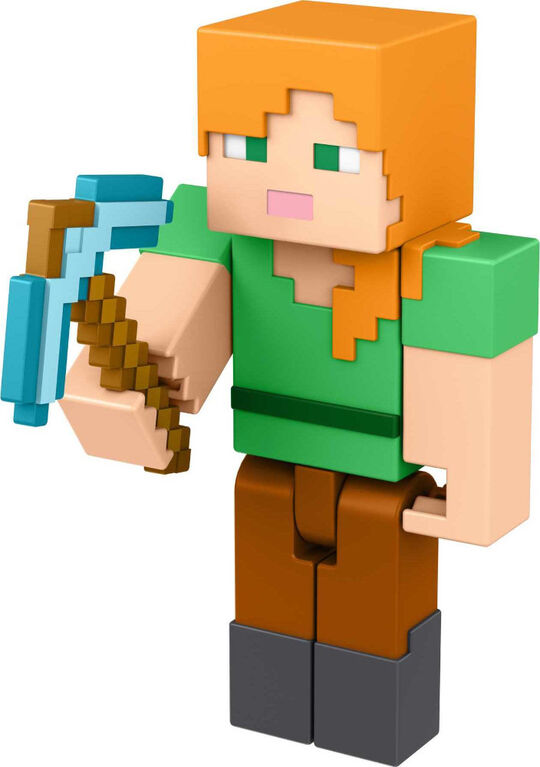 Minecraft Alex Build-A-Portal Figure