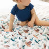 Perlimpinpin-Muslin blanket-Mushrooms