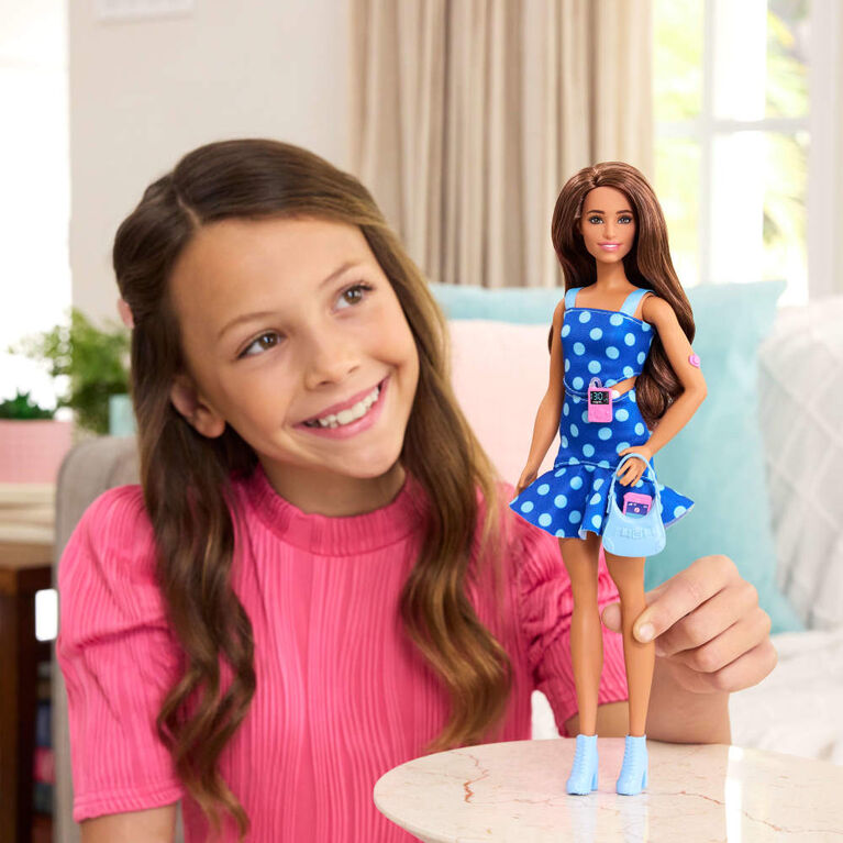 Barbie Fashionistas Doll with Type 1 Diabetes in Polka Dot Outfit
