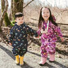 Kids Thin-Lined Rain Suits  | Big Trucks - 2T (2-3Y)