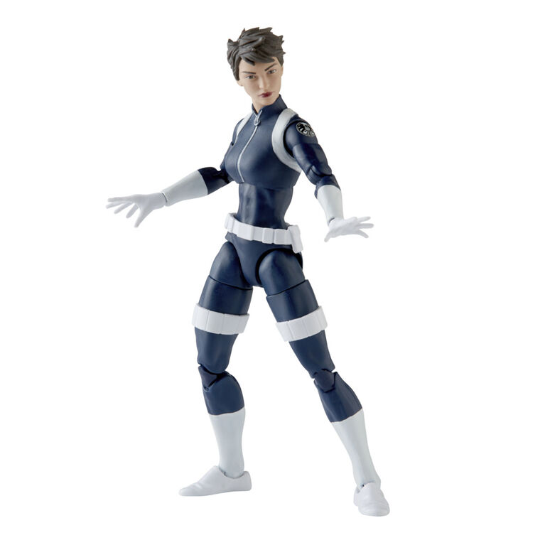 Marvel Legends Series Marvel's Quake Secret Warriors Comics Action Figure 6-inch Collectible Toy, 5 Accessories, 2 Build-A-Figure Parts