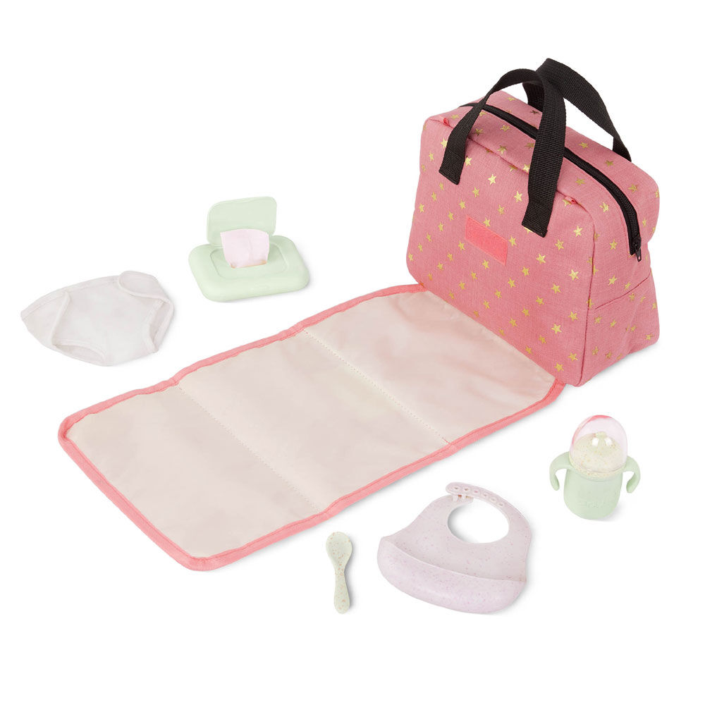 Lullababy Sac A Langer Pour Poupee Accessoires A Langer Pour Poupee