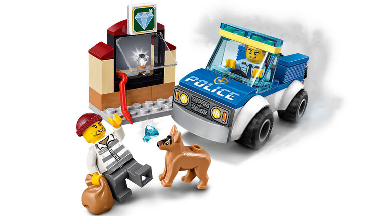 LEGO City Police L'unité cynophile de la police 60241 (67 pièces)