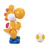 Figurines Super Mario 4 pouces - Yoshi orange avec oeuf