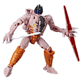 Transformers Generations Legacy Buzzworthy Bumblebee, figurine Heroic Maximal Dinobot classe Voyageur - Notre exclusivité