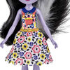 Enchantimals Sage Skunk & Caper Sister Dolls and Sabella Skunk & Striper