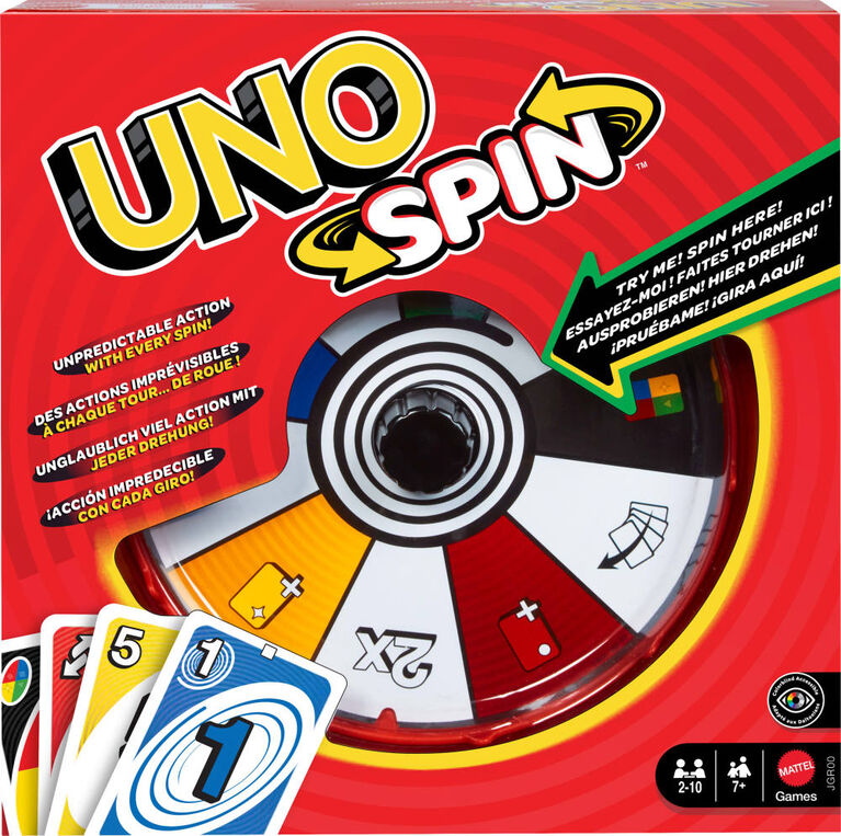 UNO Spin Card Game