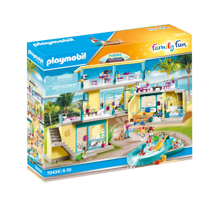PLAYMO Beach Hotel, Playmobil Family Fun