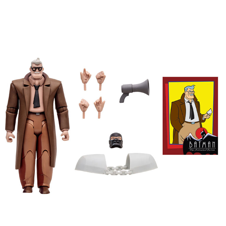 Batman: The Animated Series Batman (Blind as a Bat) Figurine de 6" à construire-James Gordon