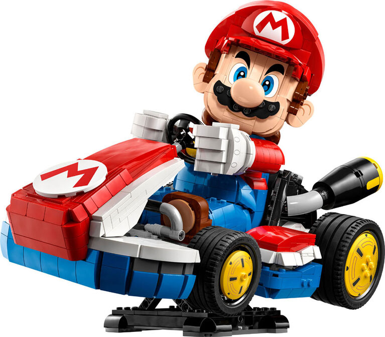 LEGO Super Mario : Mario Kart : Mario et Kart Standard, Cadeau sur le Thème des Jeux Vidéo à Collectionner pour Amateurs Adultes 72037