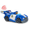 PAW Patrol, Transforming City Cruiser transformable 2-en-1 tiré du film, avec moto, effets sonores et lumineux et figurine Chase articulée à collectionner