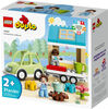 LEGO DUPLO Town La maison familiale sur roues 10986; Jeu de construction (31 pièces)