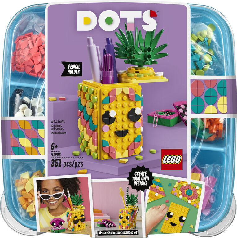 Lego Dots Pineapple Pencil Holder 41906 Toys R Us Canada