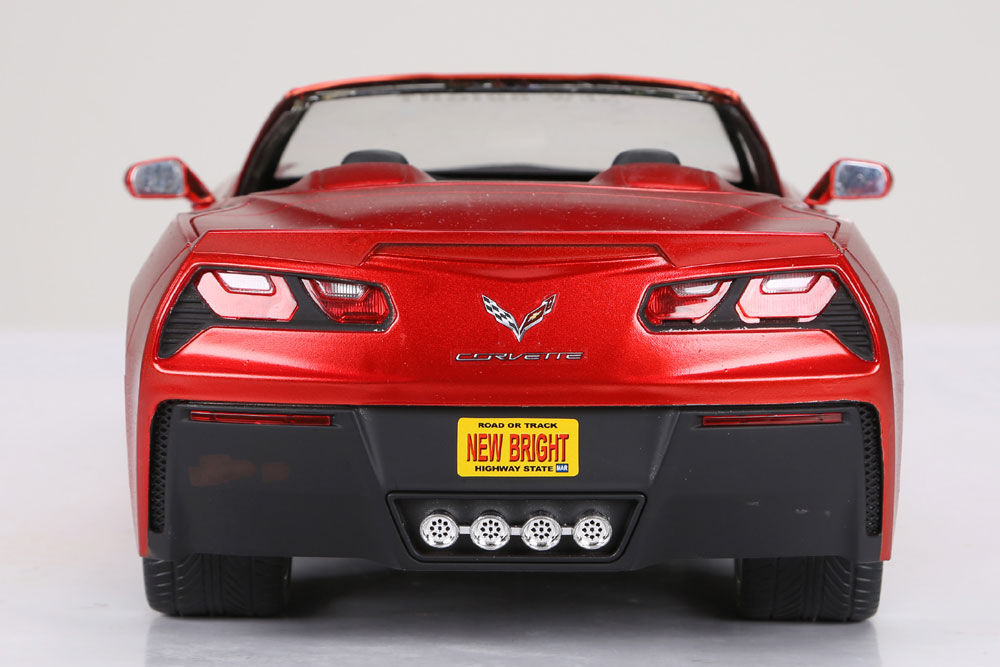 red corvette remote control car